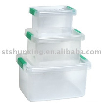 attractive price a suit plastic transparent box for home keeping fresh food